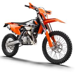 KTM 125 XC-W right front